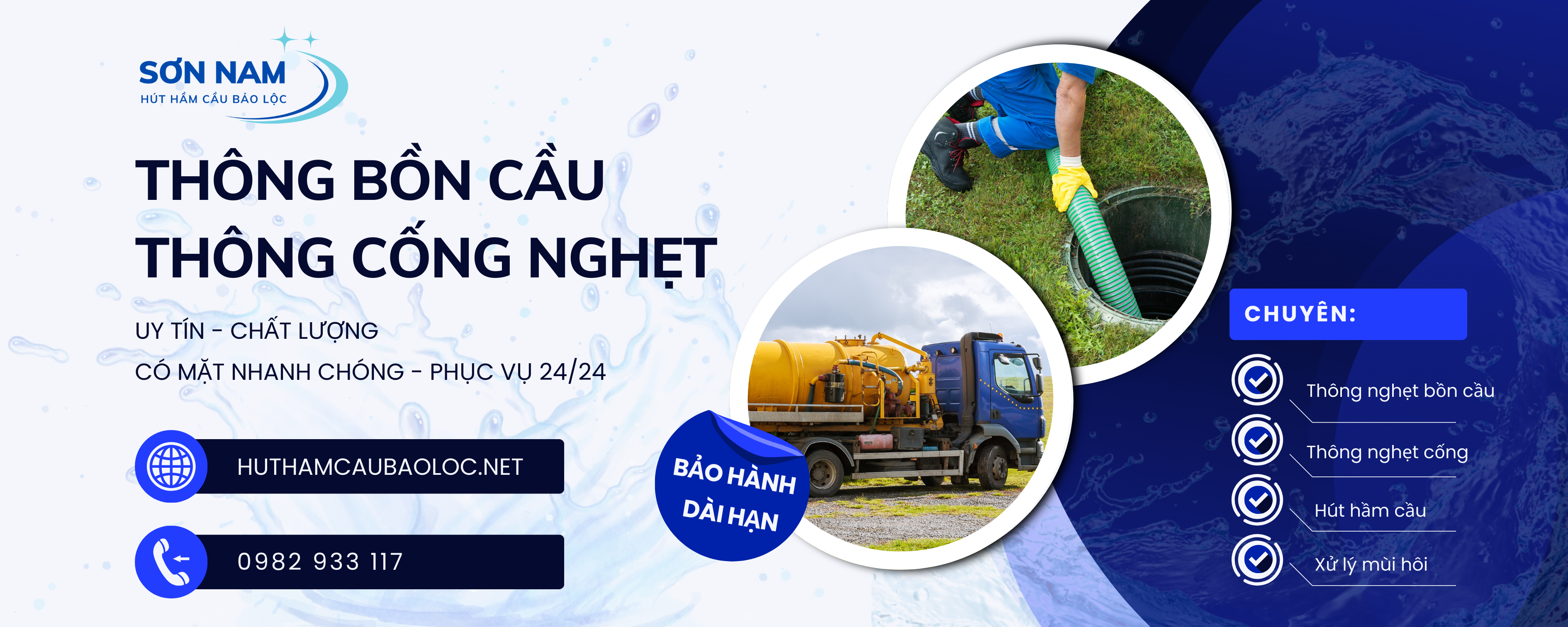 Hút Hầm Cầu Bảo Lộc Sơn Nam